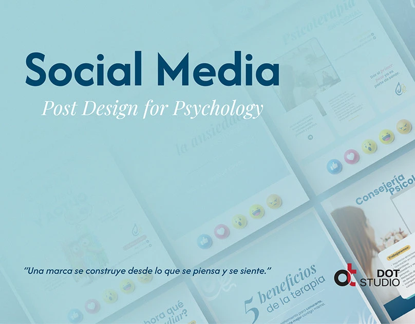 Diseño de contenido para redes sociales: Diseño para psicología